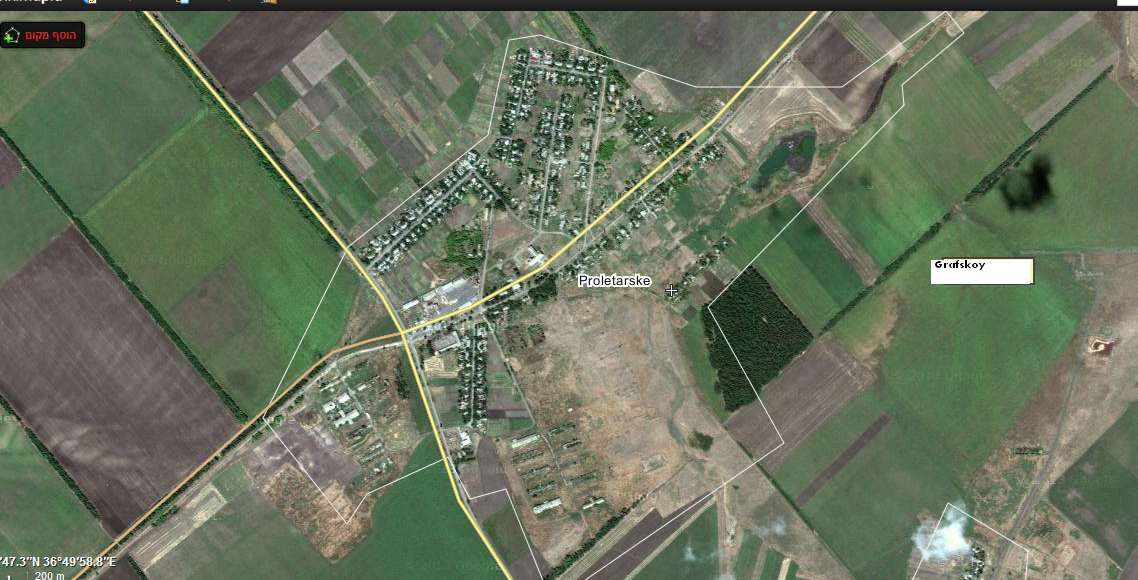 Proletarsky/Grafskoy, satellite view Proletarsky/Grafskoy, satellite view